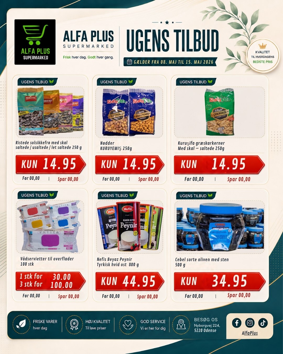 Supermarked – ugentlige tilbudskampagne