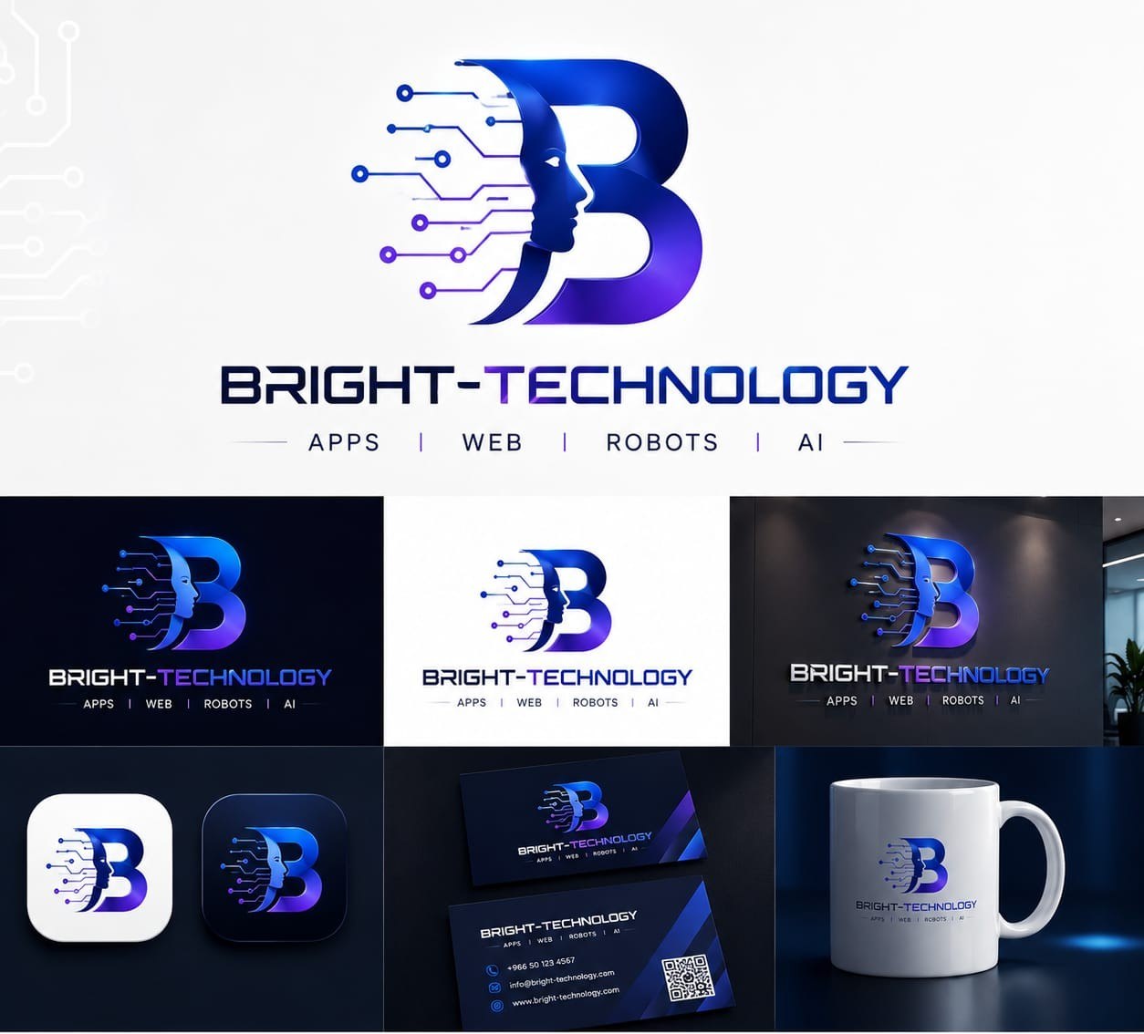 Visuel lancering for en techvirksomhed