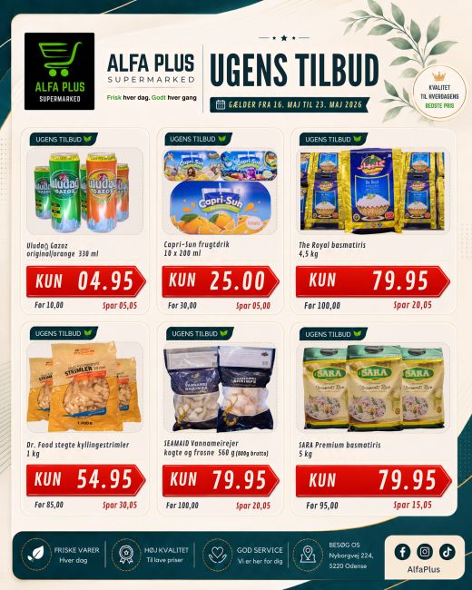 Supermarked – ugentlige tilbudskampagne