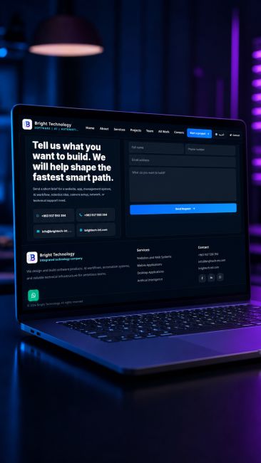 Visuel lancering for en techvirksomhed