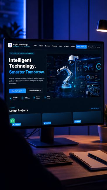 Visuel lancering for en techvirksomhed